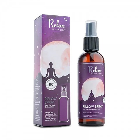 Vuodevaatteiden ja tyynyjen suihke Sleep Collection Relax, 100ml