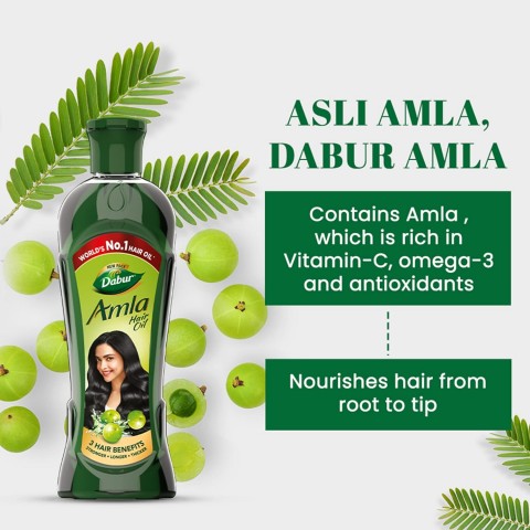 Укрепляющее масло для волос Амла, Dabur, 180 мл
