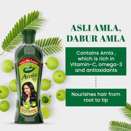 Укрепляющее масло для волос Амла, Dabur, 180 мл