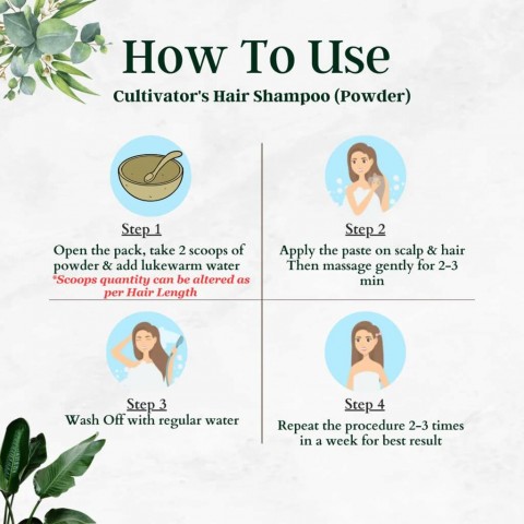Vegetable Hair Shampoo Powder for Volumizing Volumizing, Cultivator's, 250g