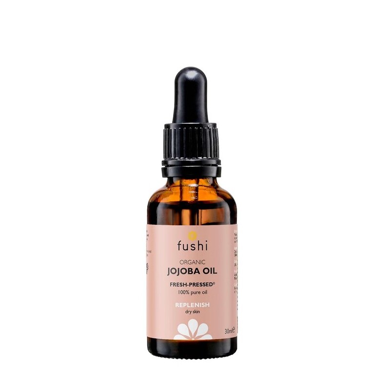 Jojoba Jojoba Oil Golden, cold pressed, organic, Fushi, 30ml Jojoba Jojoba Oil Golden, cold pressed, organic, Fushi, 30ml