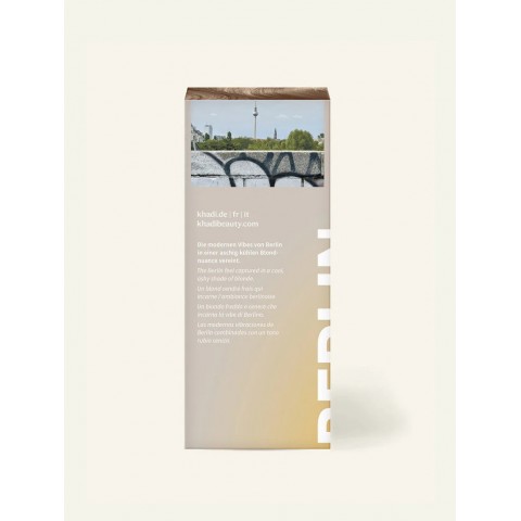 Kasviperäinen vaalea tuhkahiusväri Berlin Blonde, Khadi, 100g