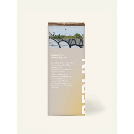 Kasviperäinen vaalea tuhkahiusväri Berlin Blonde, Khadi, 100g