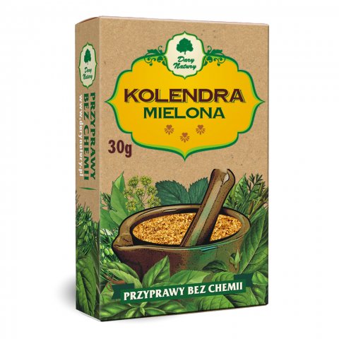 Jauhettu korianterinsiemen, Dary Natury, 30g