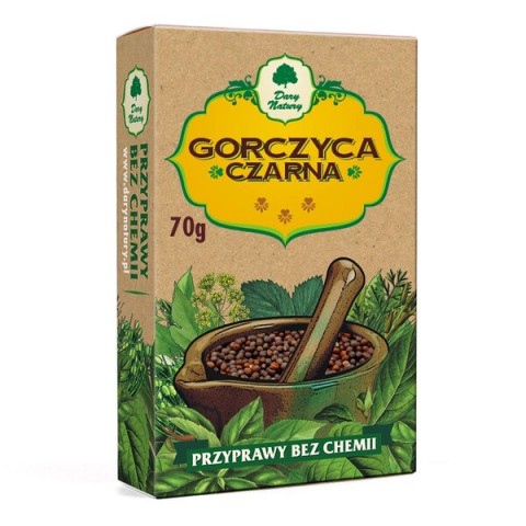Mustat sinapinsiemenet, Dary Natury, 70g
