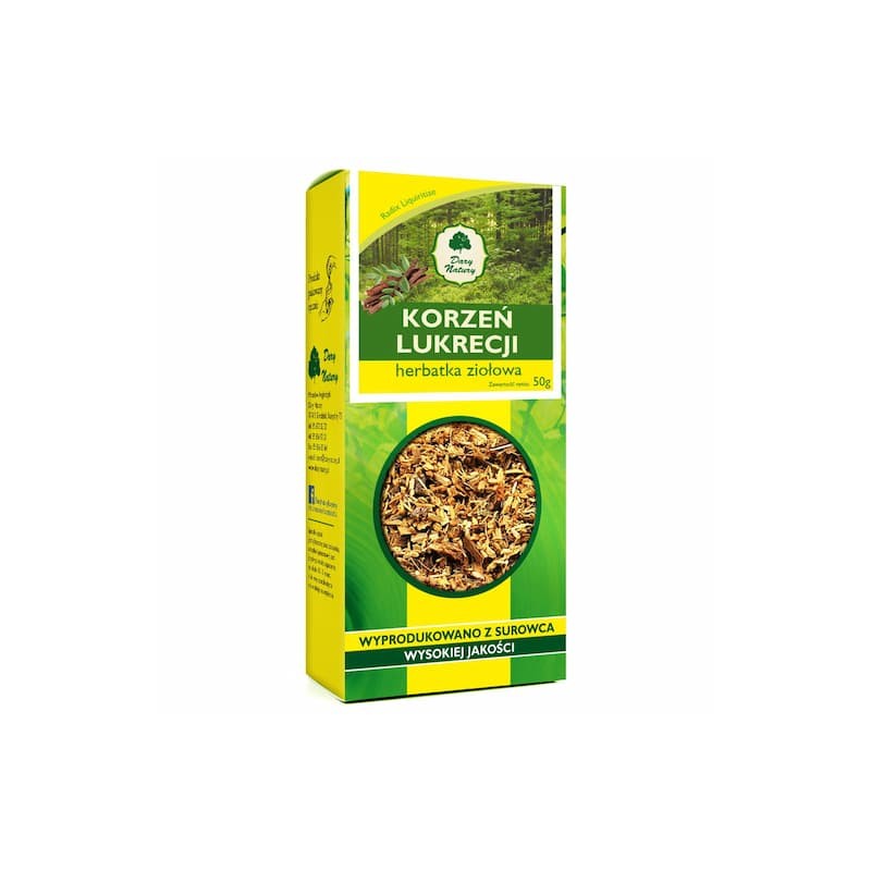 Liquorice root, crushed, Dary Natury, 50g Liquorice root, crushed, Dary Natury, 50g
