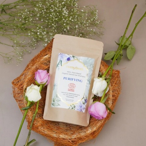 Puhdistava yrttihiusshampoojauhe, Cultivator's, 250g