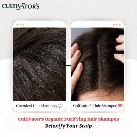 Puhdistava yrttihiusshampoojauhe, Cultivator's, 250g