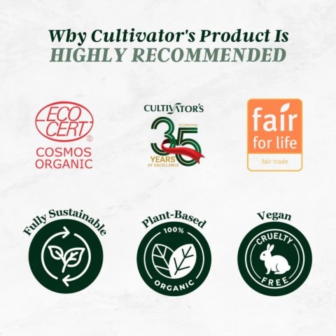 Puhdistava yrttihiusshampoojauhe, Cultivator's, 250g