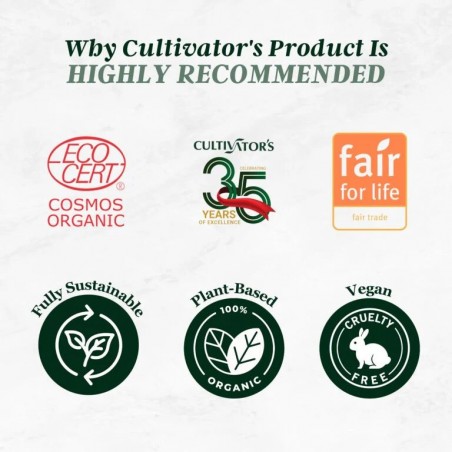 Puhdistava yrttihiusshampoojauhe, Cultivator's, 250g