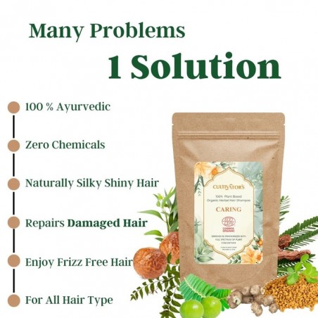 Suojaava kasvishampoo hiuksia hoitava jauhe, Cultivator's, 250g