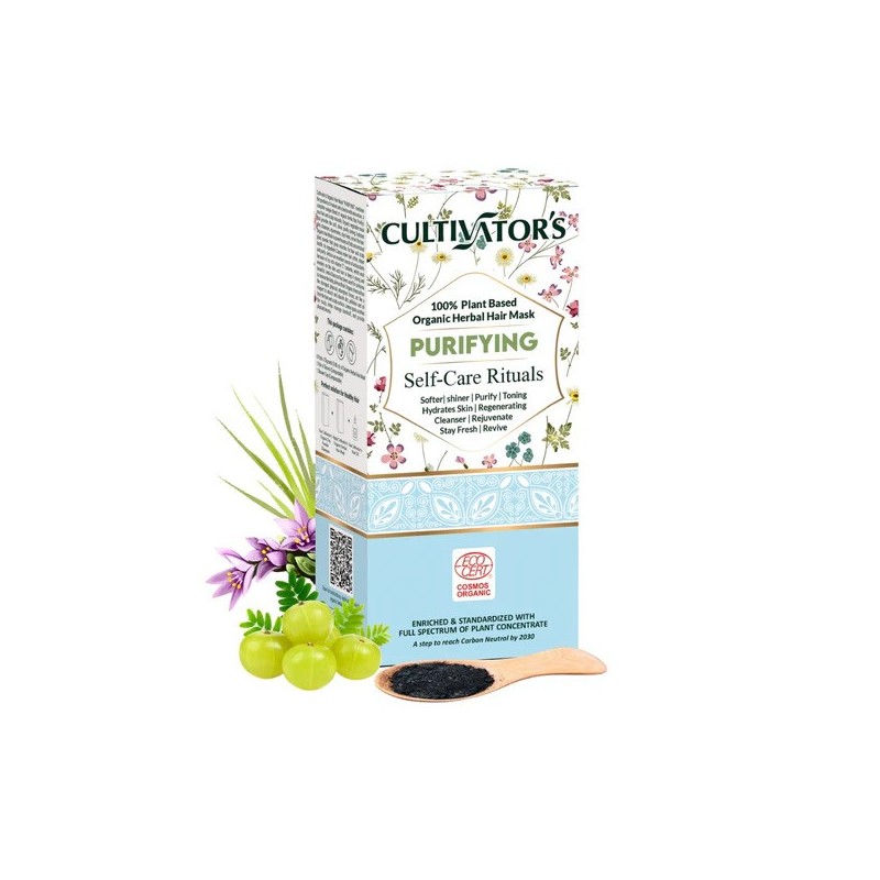 Herbal hair mask powder Purifying, Cultivator's, 100g