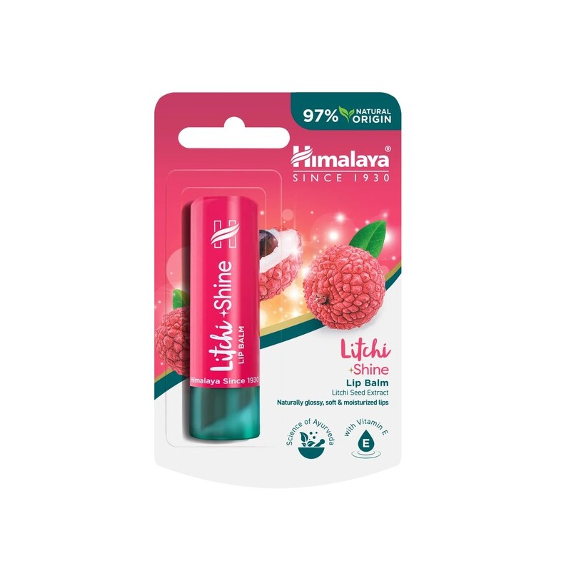 Litchi Gloss huulirasva, Himalaya, 4,5g Litchi Gloss huulirasva, Himalaya, 4,5g