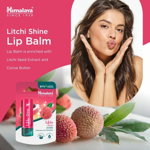Litchi Gloss huulirasva, Himalaya, 4,5g