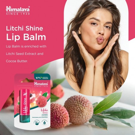 Litchi Gloss huulirasva, Himalaya, 4,5g
