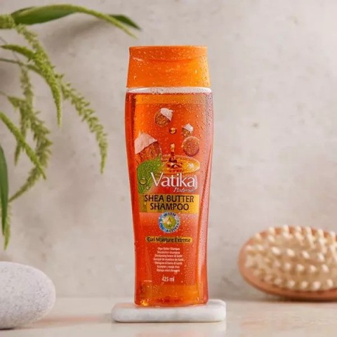 Sheavoita sisältävä shampoo, Vatika Dabur, 425 ml