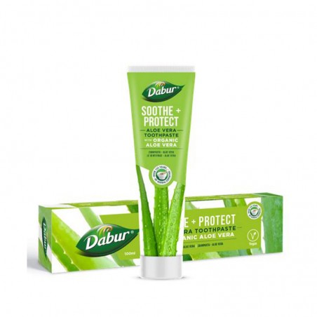 Yrttihammastahna Aloe Veralla, Dabur, 100 ml