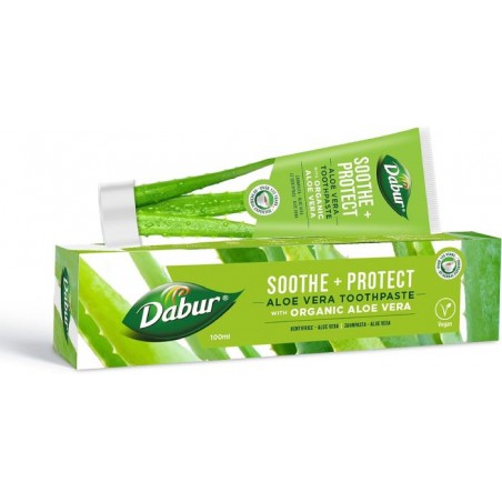 Yrttihammastahna Aloe Veralla, Dabur, 100 ml