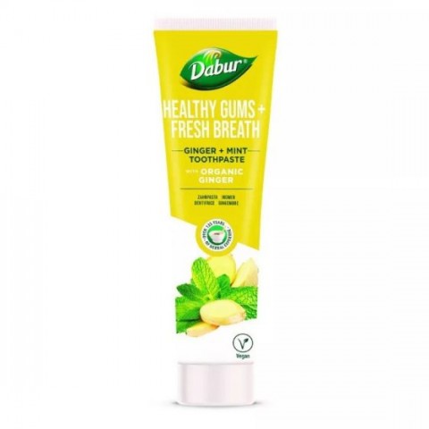 Herbal toothpaste Ginger Mint Healthy Gums, Dabur, 100 ml