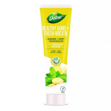 Yrttihammastahna Inkivääri Minttu Terveet ikenet, Dabur, 100 ml