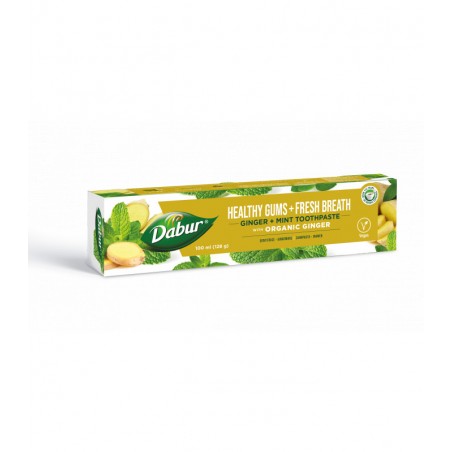 Yrttihammastahna Inkivääri Minttu Terveet ikenet, Dabur, 100 ml
