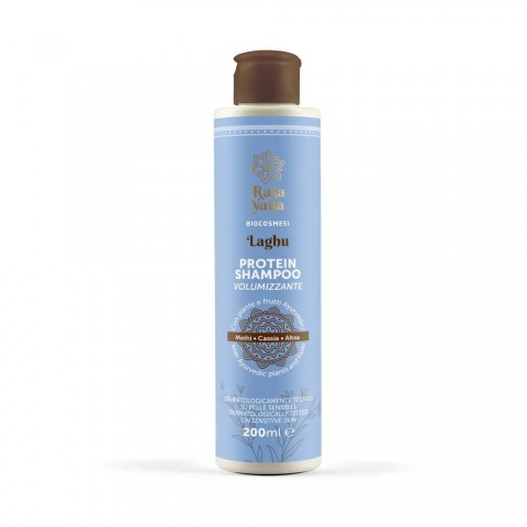 Proteiinishampoo hiusten volyymille LAGHU, Rasayana Biocosmesi, 200ml