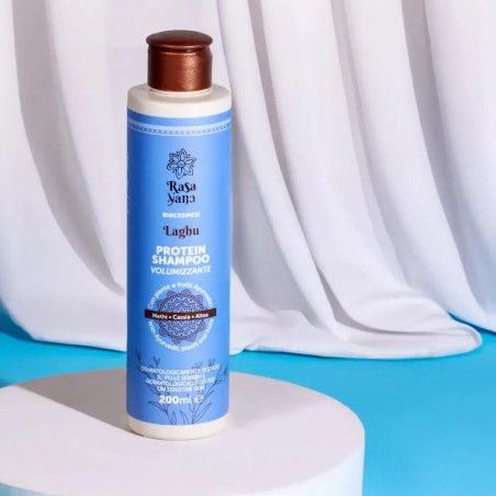 Proteiinishampoo hiusten volyymille LAGHU, Rasayana Biocosmesi, 200ml