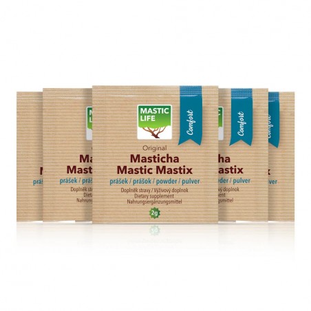 Mastic Helikobakteeria vastaan prebioottien kanssa Comfort, Mastic Life, 28 pakettia