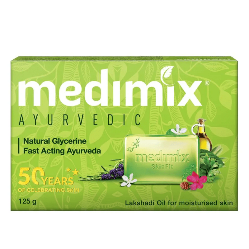 Glyseriinisaippua Lakshadi-öljyllä Medimix, 125g