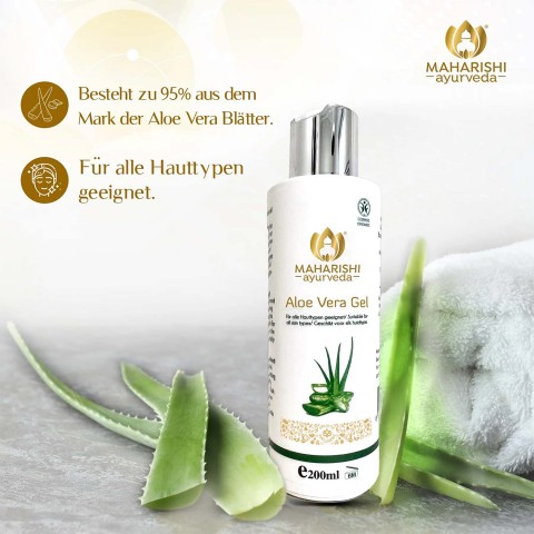 Aloe Vera viilentävä vartalogeeli, Maharishi Ayurveda, 200 ml