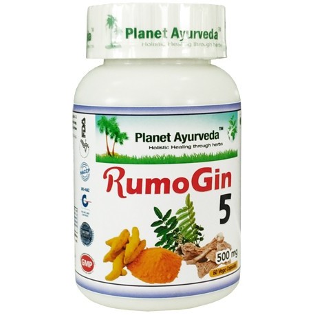 Пищевая добавка RumoGin 5, Planet Ayurveda, 60 капсул