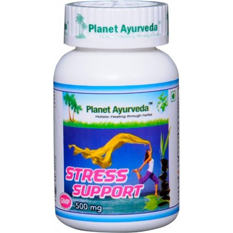 Maisto papildas "Stress Support", Planet Ayurveda, 60 kapsulių