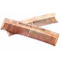 Double wooden nimba comb, Sattva Ayurveda, 19 cm