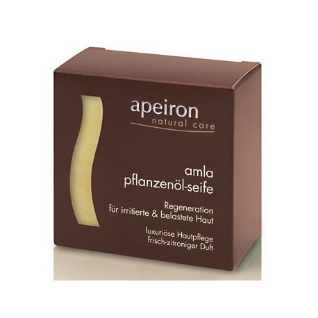 Yrttiöljysaippua Amla, Apeiron, 100 g