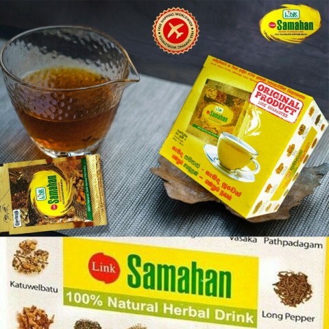 Liukoinen Ayurvedic tee Samahan Natural, 10 pakettia