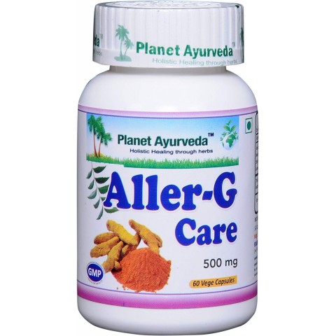 Maisto papildas Aller-G Care, Planet Ayurveda, 60 kapsulių