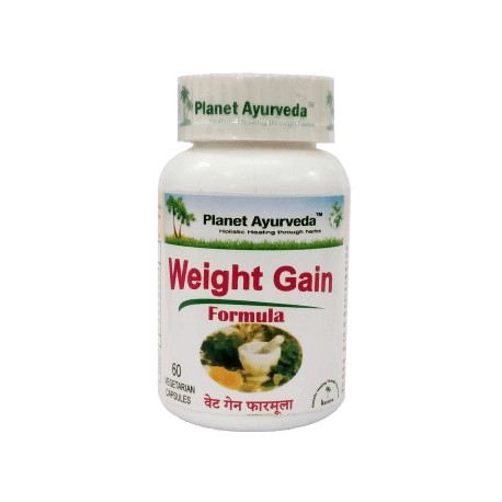 Food supplement Weight Gain Formula, Planet Ayurveda, 60 capsules