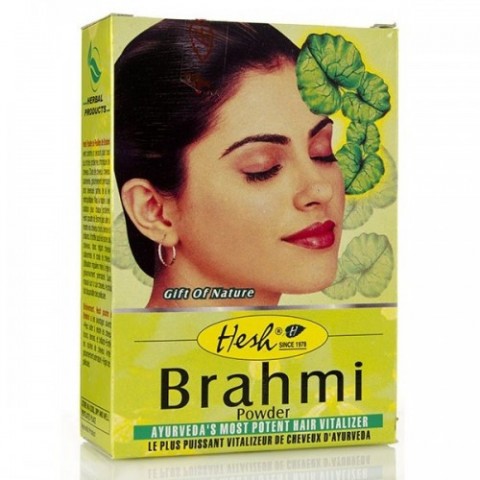 Augalinis plaukų kondicionierius milteliais Brahmi Hesh, 100g