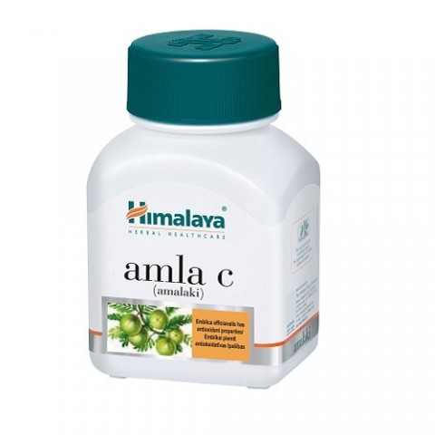 Пищевая добавка Amla-C Amalaki, Himalaya, 60 капсул