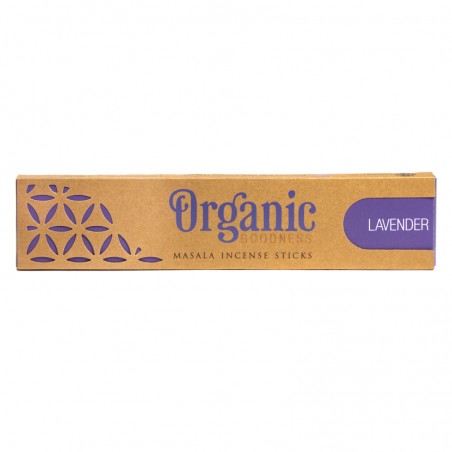 Incense sticks Lavender Masala Organic, 15g