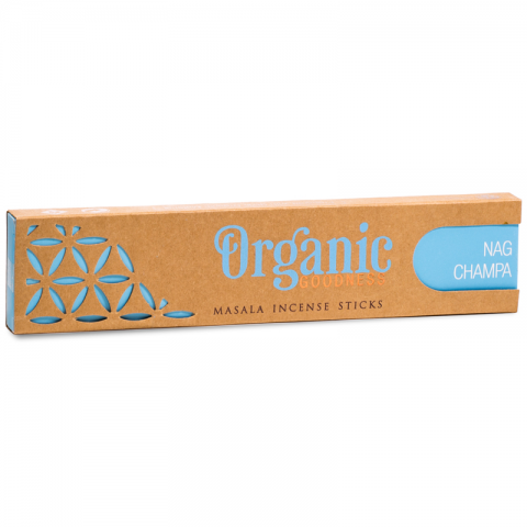 Smilkalų lazdelės Masala NAG CHAMPA Organic, 15g