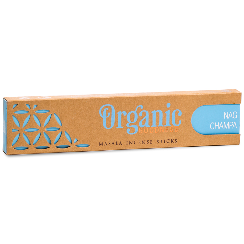 Smilkalų lazdelės Masala NAG CHAMPA Organic, 15g