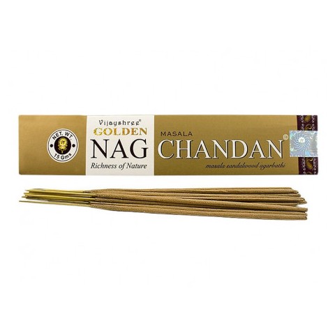 Santal incense sticks Nag Chandan Golden, Vijayshree, 15g