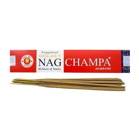 Incense sticks NAG CHAMPA Golden, Vijayshree, 15g