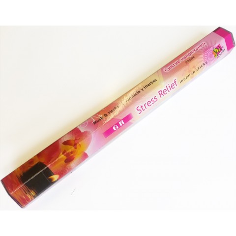 Incense sticks in hexagonal box Stress Relief, GR, 20g