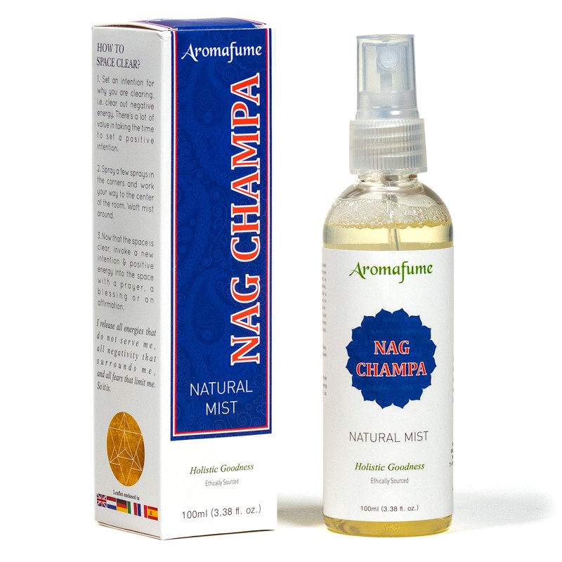 Nag Champa Spray ilmanraikastin, Aromafume, 100ml