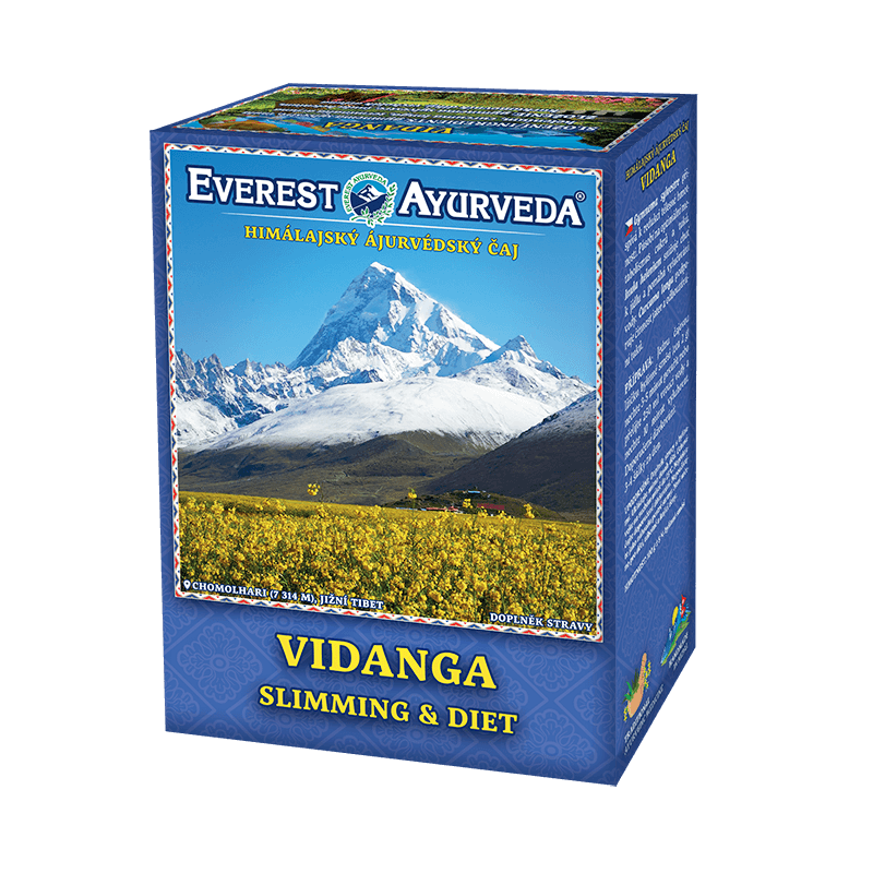 Ayurvedinen Himalajan tee Vidanga, irtotee, Everest Ayurveda, 100g