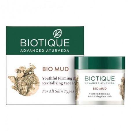 Mutakasvonaamio Bio Mud Revitalizing Face Pack, Biotique, 75g