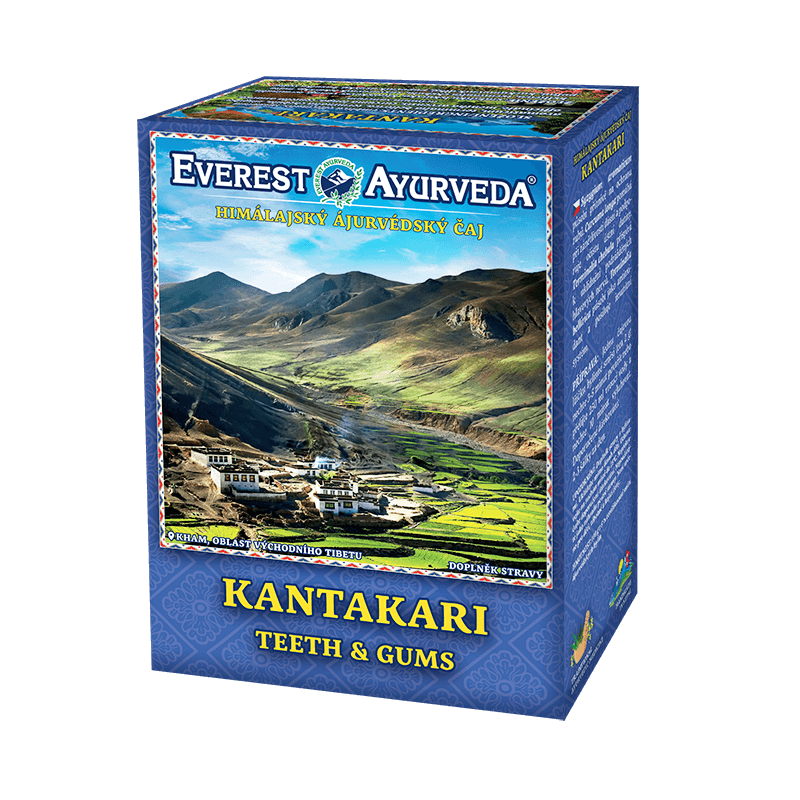 Ayurvedic Himalajan tee Kantakari, löysä, Everest Ayurveda, 100g