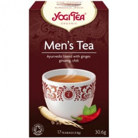 Herbal tea for men Men's Tea, Yogi Tea, 17 sachets